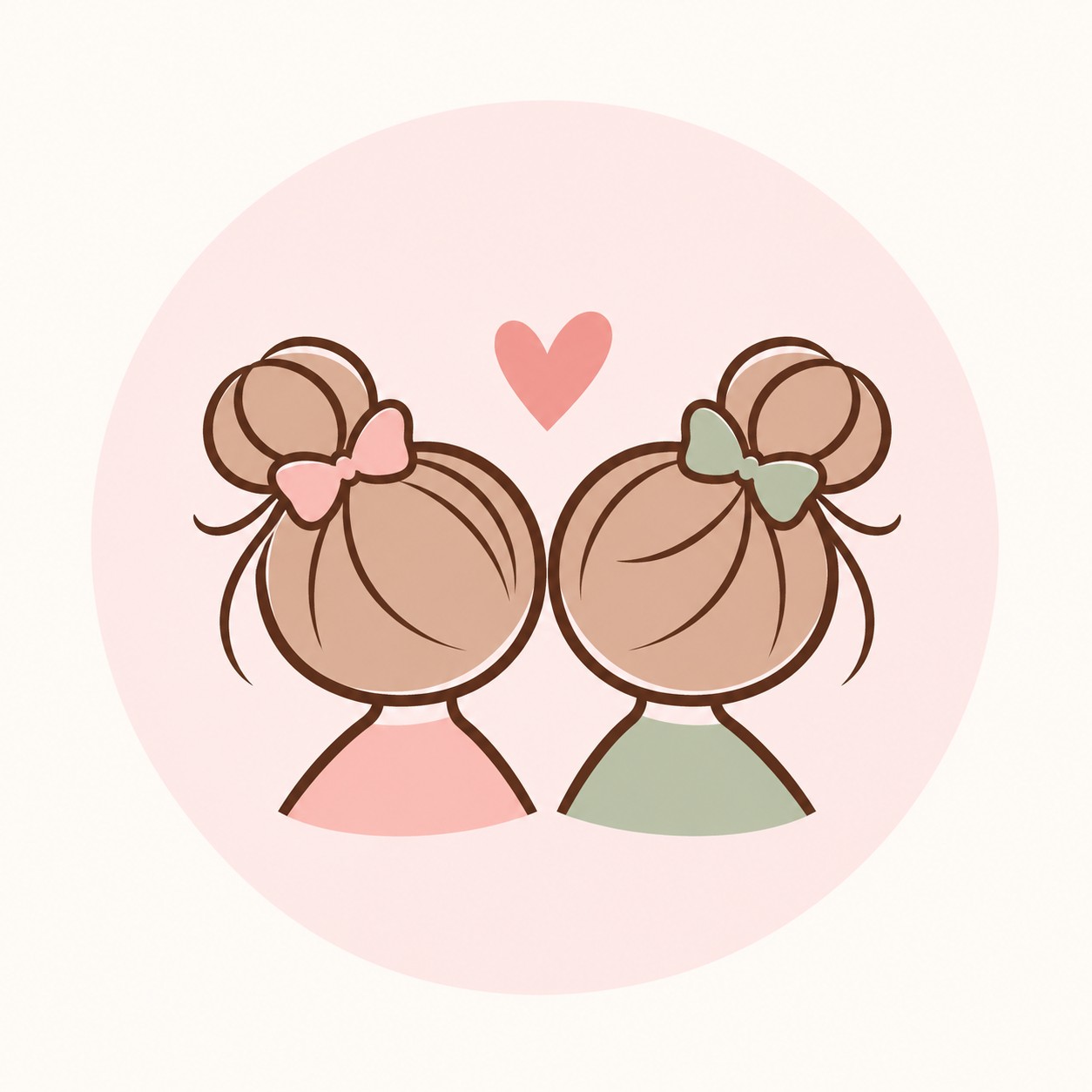 Las dos niñas que inspiran la marca